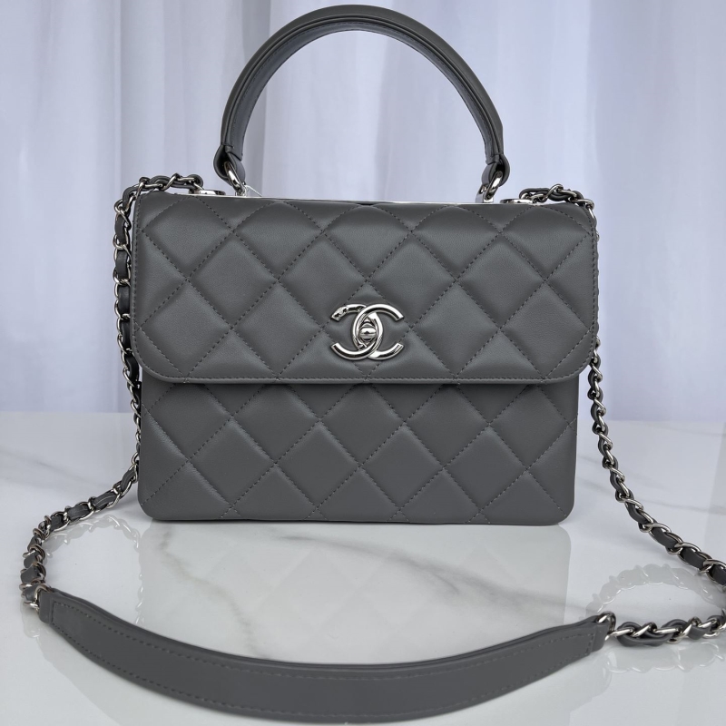 Ch**el top handle bags